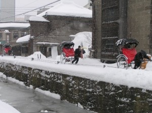 Otaru_rickshaws_by_world_waif_in_Hokkaido